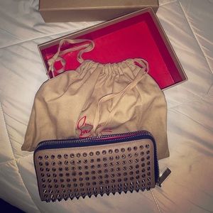 Panettone Spiked Zip Wallet, Women's